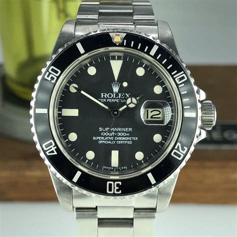 rolex submariner 1984|1984 Rolex 16800 for sale.